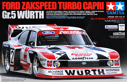 フォード ザクスピード カプリ Gr.5 ウルト プラモデル (タミヤ 1/24 スポーツカーシリーズ No.329) 商品画像