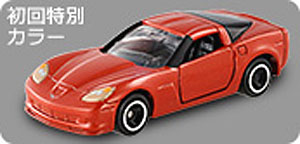 シボレー コルベット Z06 (初回特別カラー) ミニカー (タカラトミー トミカ No.005S) 商品画像