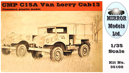 CMP C15A シボレー トラック Cab.13 プラモデル (ミラーモデルズ 1/35 AFVモデル No.35102) 商品画像