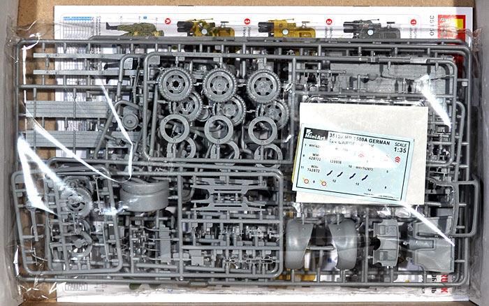 MB 1500A 4×4 カーゴトラック プラモデル (ミニアート 1/35 WW2 ミリタリーミニチュア No.35150) 商品画像_1
