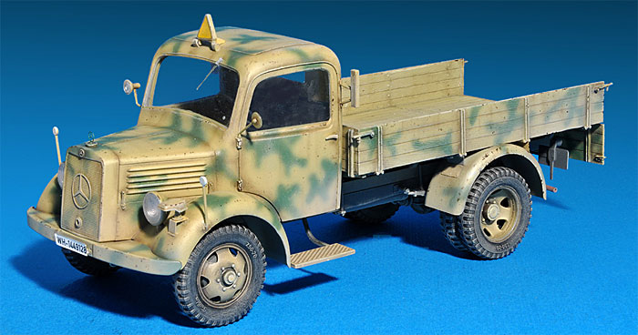 MB 1500A 4×4 カーゴトラック プラモデル (ミニアート 1/35 WW2 ミリタリーミニチュア No.35150) 商品画像_2