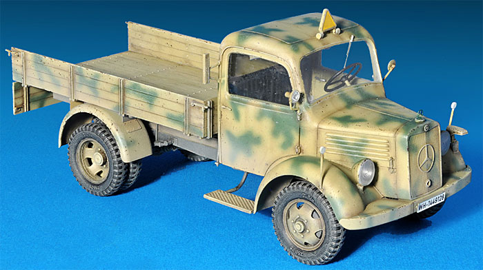 MB 1500A 4×4 カーゴトラック プラモデル (ミニアート 1/35 WW2 ミリタリーミニチュア No.35150) 商品画像_4