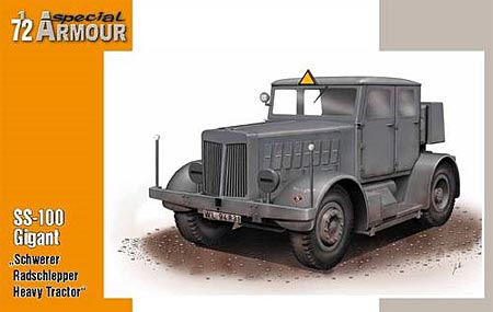 ドイツ ハノマーク SS-100 装輪牽引車 プラモデル (スペシャルホビー 1/72 special ARMOUR （スペシャル アーマー） No.SA72001) 商品画像