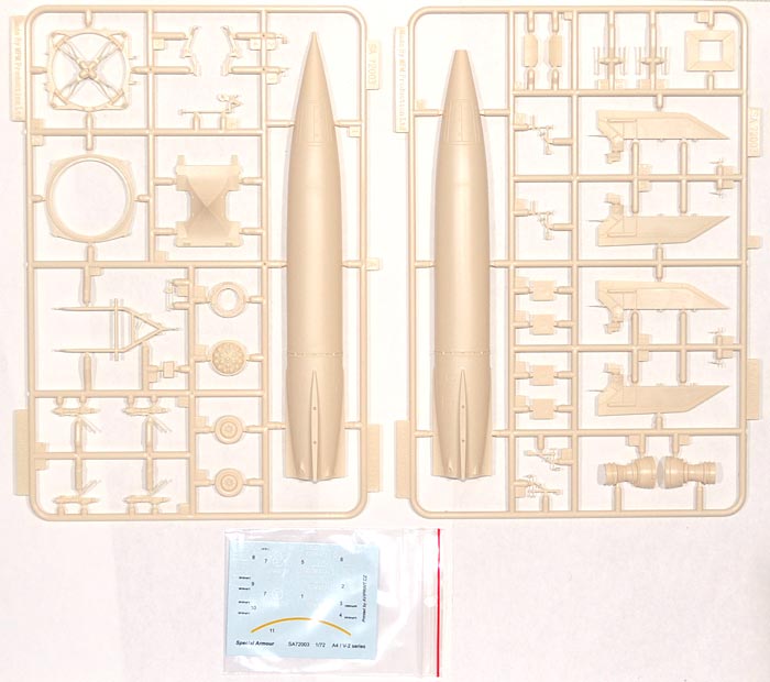ドイツ A-4/V-2 弾道ミサイル 量産型 プラモデル (スペシャルホビー 1/72 special ARMOUR （スペシャル アーマー） No.SA72003) 商品画像_1