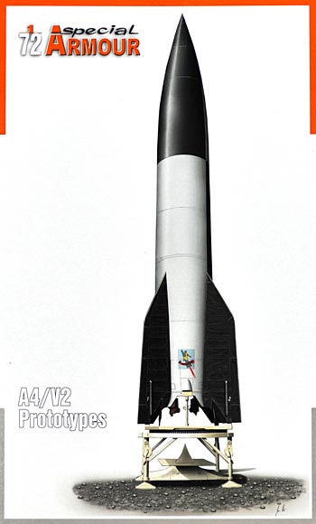 ドイツ A-4/V-2 弾道ミサイル プロトタイプ プラモデル (スペシャルホビー 1/72 special ARMOUR （スペシャル アーマー） No.SA72014) 商品画像