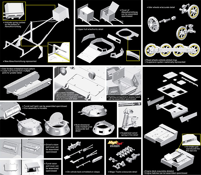 ドイツ 1号戦車 B型 爆薬設置車 プラモデル (サイバーホビー 1/35 AFV シリーズ （'39～'45 シリーズ） No.6480) 商品画像_2