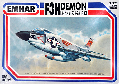 F3H-2N/2M デーモン (F-3C) プラモデル (エマー 1/72 飛行機 No.EM3002) 商品画像