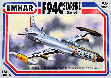 F-94C スターファイアー 後期型 プラモデル (エマー 1/72 飛行機 No.EM3004) 商品画像