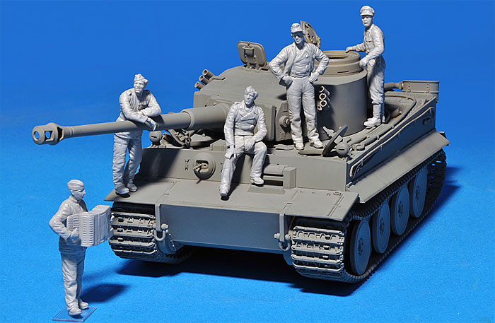 ドイツ戦車兵 (ノルマンディ 1944) プラモデル (ミニアート 1/35 WW2 ミリタリーミニチュア No.35132) 商品画像_3