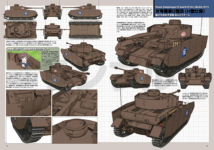 アハトゥンク・ガールズ&パンツァー 本 (大日本絵画 戦車関連書籍 No.23110) 商品画像_2