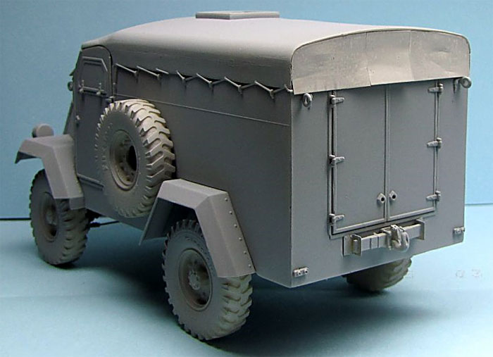 CMP シボレー C15TA 装甲救急車 プラモデル (ミラーモデルズ 1/35 AFVモデル No.35106) 商品画像_4