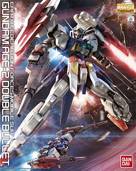 ガンダム AGE-2 ダブルパレット プラモデル (バンダイ MG (マスターグレード) No.0182333) 商品画像