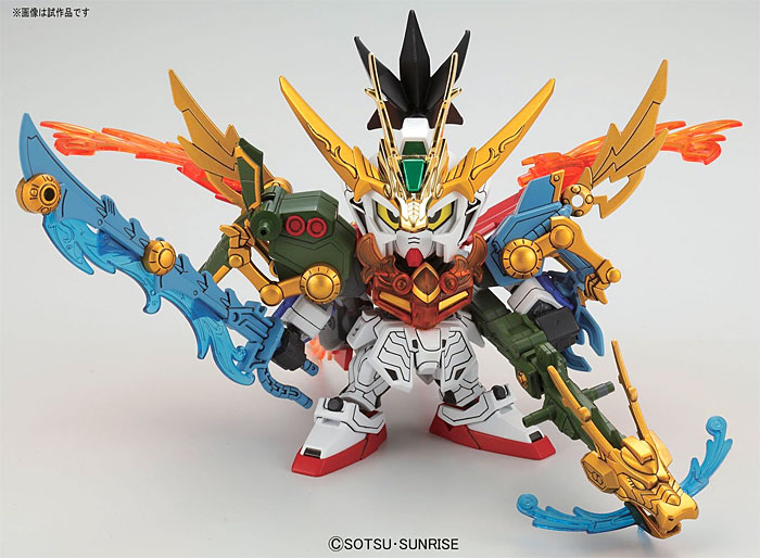 ストライク 劉備ガンダム (LEGEND BB) プラモデル (バンダイ SDガンダム BB戦士 No.383) 商品画像_3