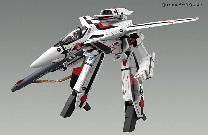 VF-1A/S バルキリー 一条輝機 プラモデル (バンダイ VARIABLE VALKYRIE No.001) 商品画像_4