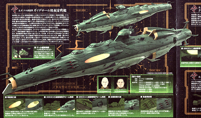 大ガミラス帝国航宙艦隊 ガミラス艦セット 2 プラモデル (バンダイ 宇宙戦艦ヤマト 2199 No.0182332) 商品画像_1