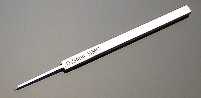 BMCタガネ 0.9mm タガネ (スジボリ堂 BMCタガネ No.T-090N) 商品画像_1