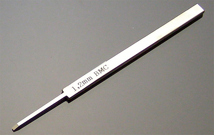 BMCタガネ 1.2mm タガネ (スジボリ堂 BMCタガネ No.T-120N) 商品画像_1