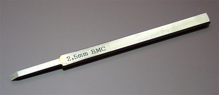 BMCタガネ 2.5mm タガネ (スジボリ堂 BMCタガネ No.T-250N) 商品画像_1