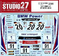 スタジオ27 ツーリングカー/GTカー オリジナルデカール BMW Z4 #1/20/91 2010