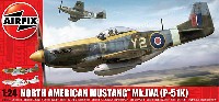 エアフィックス 1/24 ミリタリーエアクラフト ムスタング Mk.4A (P-51K ムスタング)