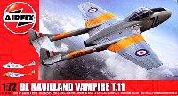 エアフィックス 1/72 ミリタリーエアクラフト デハビラント バンパイア T.11 J-28C