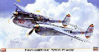 ハセガワ 1/48 飛行機 限定生産 P-38J/L ライトニング パット パット マル