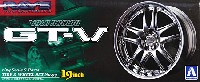 アオシマ 1/24 Sパーツ　タイヤ＆ホイール ボルクレーシング GT-V (19インチ)