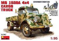 ミニアート 1/35 WW2 ミリタリーミニチュア MB 1500A 4×4 カーゴトラック