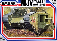 イギリス Mk.4 菱形戦車 雄型 6ポンド砲搭載