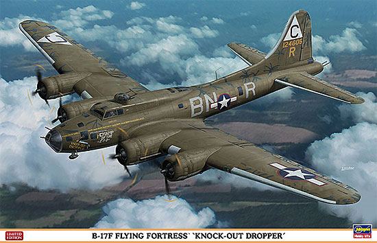 ハセガワ 1/72 B-17F フライングフォートレス ノックアウト ドロッパー