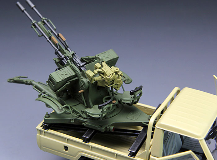 ピックアップ トラック ZU-23-2 搭載型 プラモデル (MENG-MODEL 1/35 ヴェロキラプター シリーズ No.VS-004) 商品画像_3