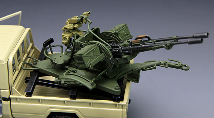 ピックアップ トラック ZU-23-2 搭載型 プラモデル (MENG-MODEL 1/35 ヴェロキラプター シリーズ No.VS-004) 商品画像_4