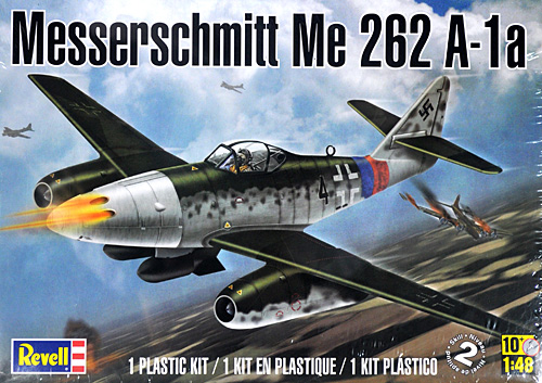 メッサーシュミット Me262A-1a プラモデル (レベル 1/48 飛行機モデル No.85-5322) 商品画像