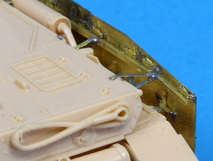 ドイツ 4号戦車用 車体シュルツェン (H/J/ブルムベア用) エッチング (アベール 1/72 AFV用 エッチングパーツ No.72 A005) 商品画像_4