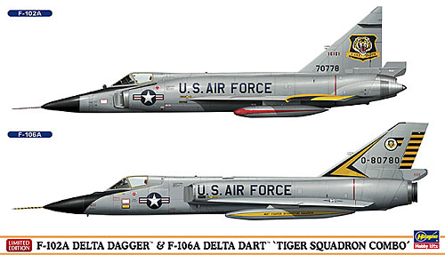 ハセガワ 1/72 F-102&F-106 デルタコンボ 02035 khxv5rg