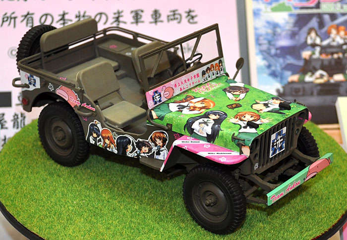 アメリカ陸軍 1/4トン 4×4 トラック (ガールズ&パンツァー) プラモデル (ファインモールド ガールズ＆パンツァー No.41103) 商品画像_3