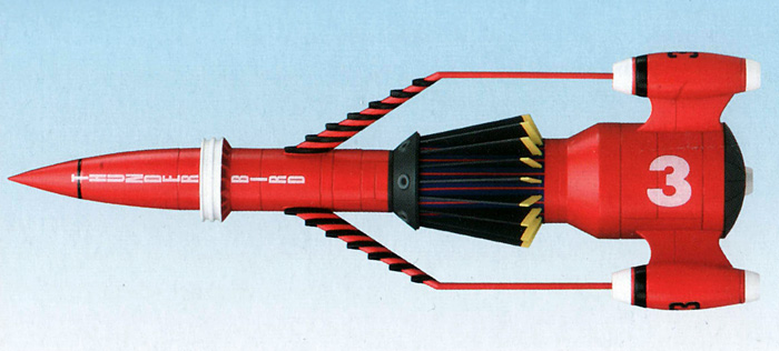サンダーバード 3号 プラモデル (アオシマ サンダーバード No.旧011) 商品画像_3