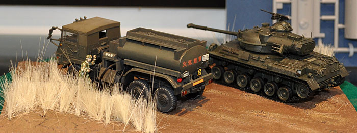 陸上自衛隊 3 1/2t 燃料タンク車 プラモデル (アオシマ 1/72 ミリタリーモデルキットシリーズ No.005) 商品画像_3