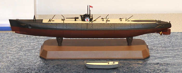 日本海軍 丁型潜水艦 伊365 プラモデル (アオシマ 1/350 アイアンクラッド No.005682) 商品画像_2