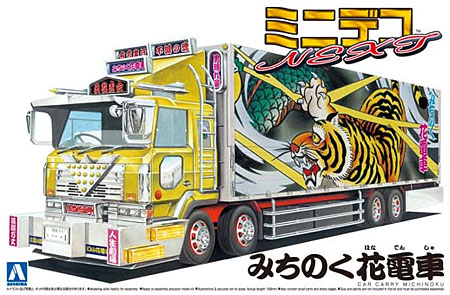 みちのく花電車 (四軸ウイング) プラモデル (アオシマ ミニデコ NEXT No.旧009) 商品画像