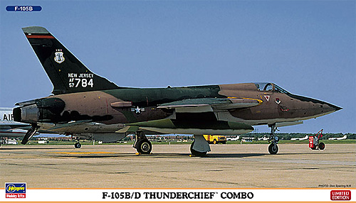 F-105B/D サンダーチーフ コンボ プラモデル (ハセガワ 1/72 飛行機 限定生産 No.02053) 商品画像