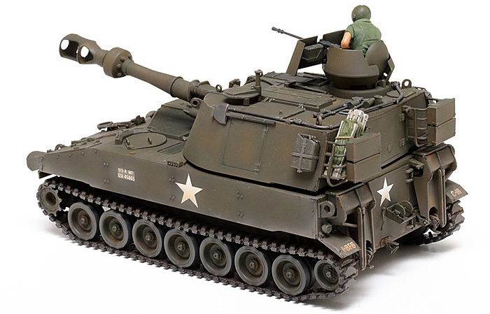 アメリカ M109 自走砲 ベトナム戦争 プラモデル (タミヤ スケール限定品 No.37013) 商品画像_3