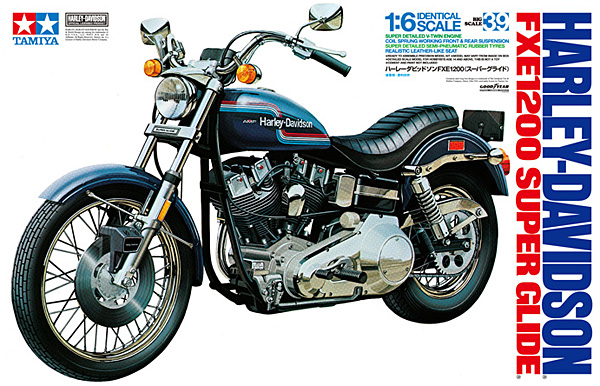 ハーレーダビッドソン FXE 1200 スーパーグライド プラモデル (タミヤ 1/6 オートバイシリーズ No.039) 商品画像