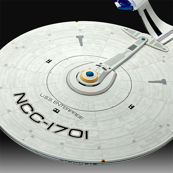 U.S.S. エンタープライズ NCC-1701 (映画版) プラモデル (レベル スタートレック No.04882) 商品画像_2