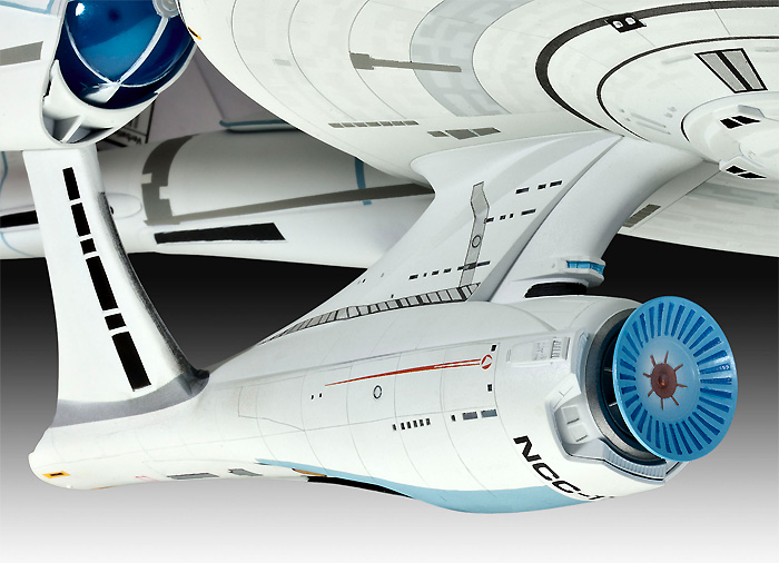 U.S.S. エンタープライズ NCC-1701 (映画版) プラモデル (レベル スタートレック No.04882) 商品画像_3