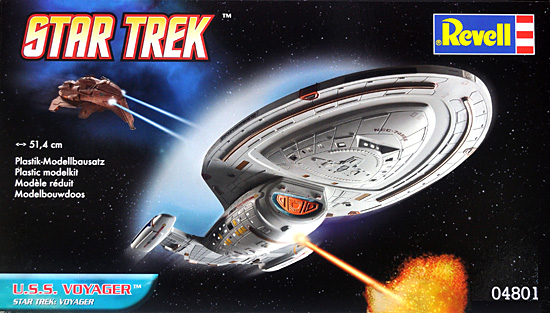 U.S.S. ヴォイジャー NCC-74656 プラモデル (レベル スタートレック No.04801) 商品画像