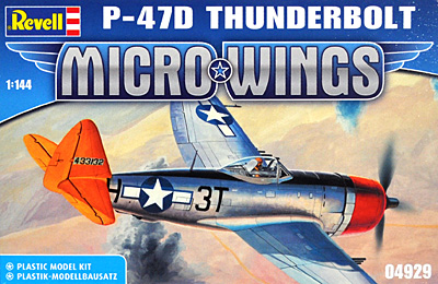 P-47D サンダーボルト プラモデル (レベル Micro Wings No.04929) 商品画像