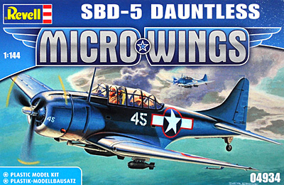 SDB-5 ドーントレス プラモデル (レベル Micro Wings No.04934) 商品画像