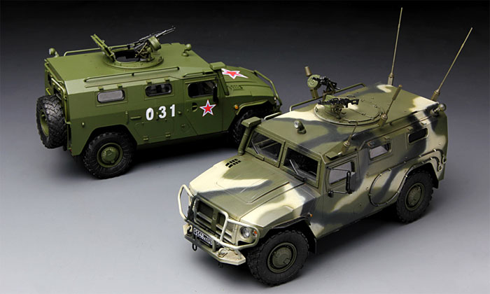 ロシア GAZ-233014 STS 高機動装甲車 タイガー プラモデル (MENG-MODEL 1/35 ヴェロキラプター シリーズ No.VS-003) 商品画像_3