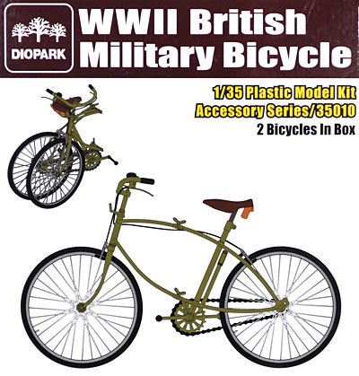 WW2 英軍用 自転車 プラモデル (ダイオパーク 1/35 プラスチックモデルキット No.35010) 商品画像